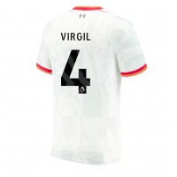 Camisa de time de futebol Liverpool Virgil van Dijk #4 Replicas 3º Equipamento 2024-25 Manga Curta